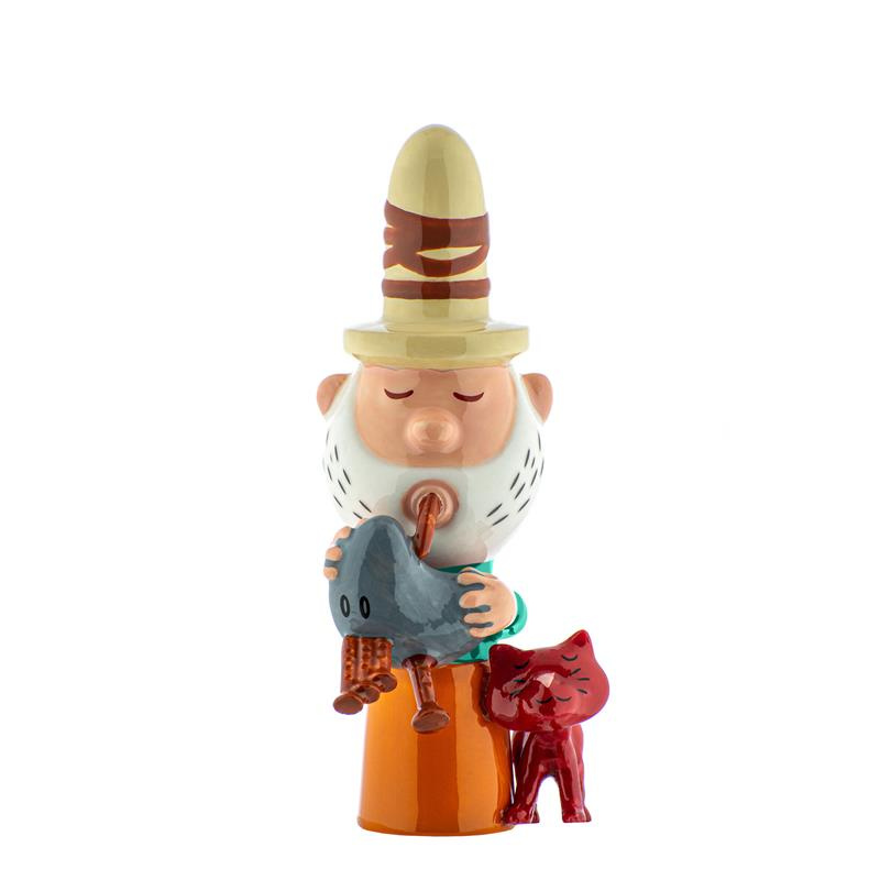 Alessi - Eolo- figurka z porcelany Christmas collection