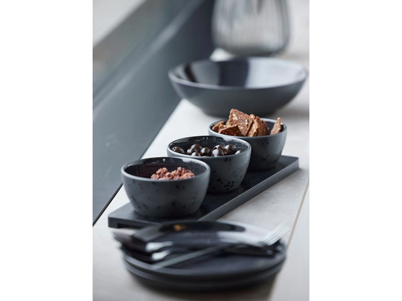 Bitz - Zestaw misek 4sz. 12cm Wood/Sand Stoneware