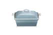 Le Creuset - Kwadratowa Forma z Pokrywką 23 cm sea salt