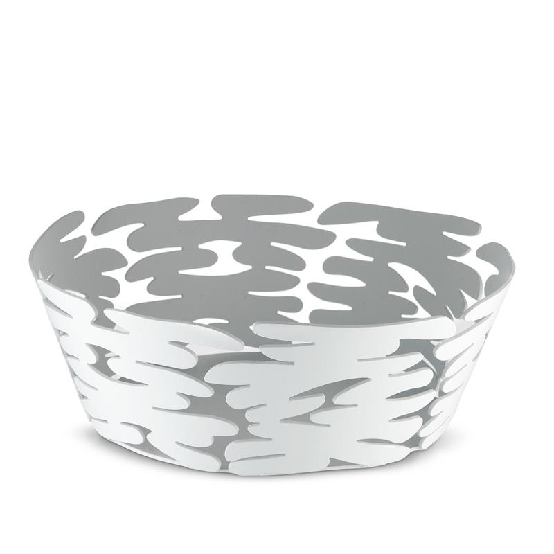 Alessi - koszyk, biały; 18 cm BARKET