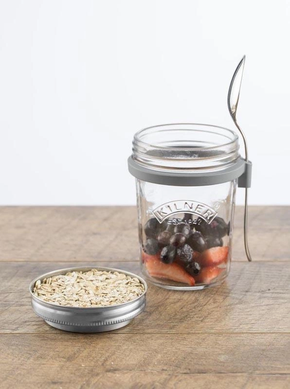 Kilner - Słoik śniadaniowy + łyżka