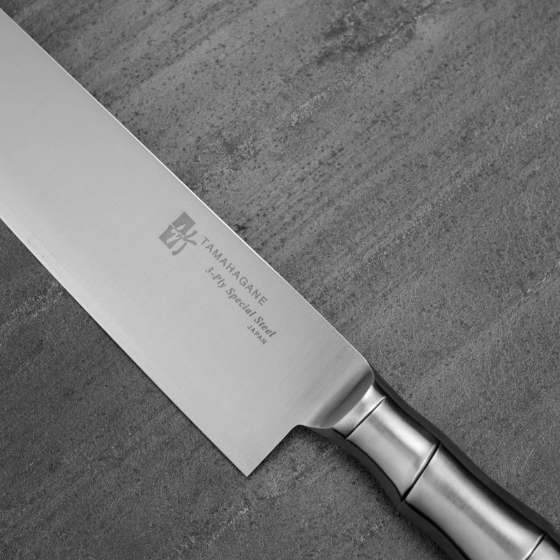 Tamahagane - Bamboo VG-5 Nóż Nakiri 18cm