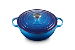 Le Creuset - La Marmite garnek żeliwny rodzinny azure 28 cm
