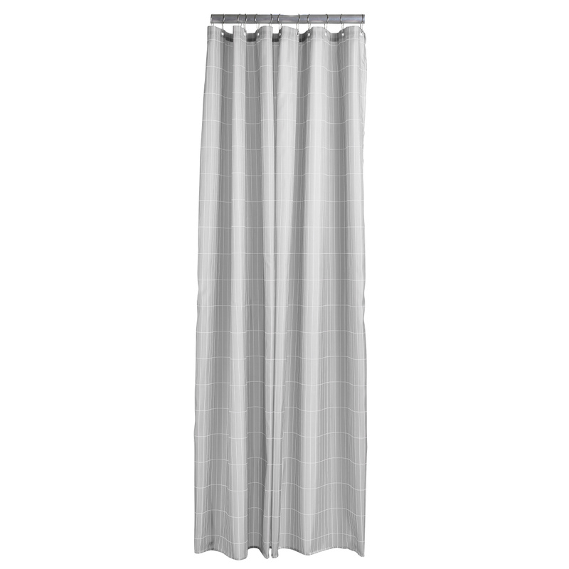 Zone Denmark - Zasłona prysznicowa Tiles Soft Grey