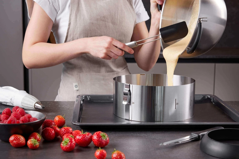 GEFU - pierścień do tortu 10 cm TONDO CLIP