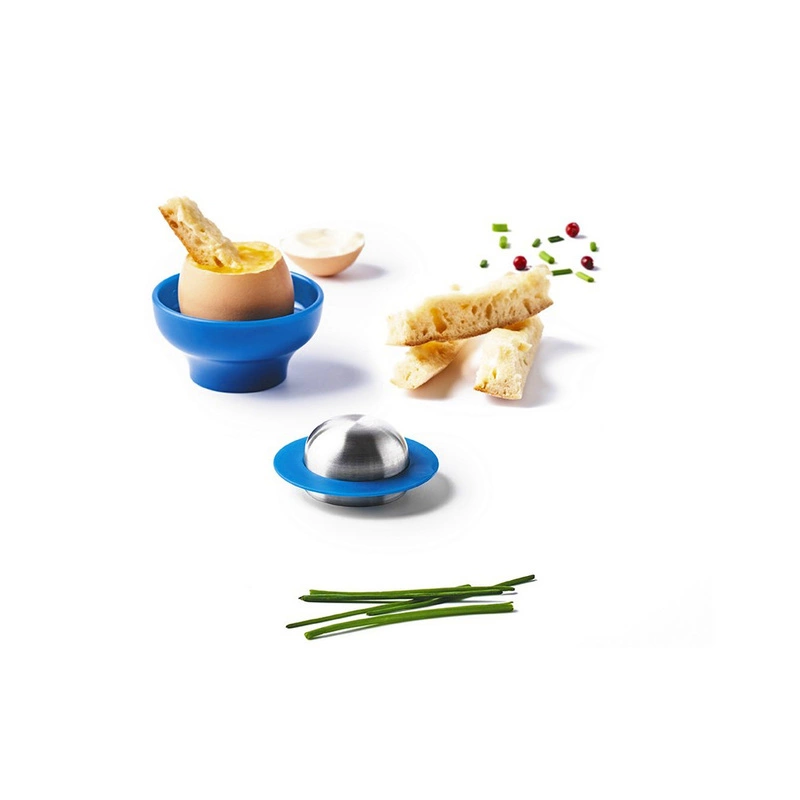 Mastrad - Zestaw do gotowanych jajekmorska zieleń, żółty