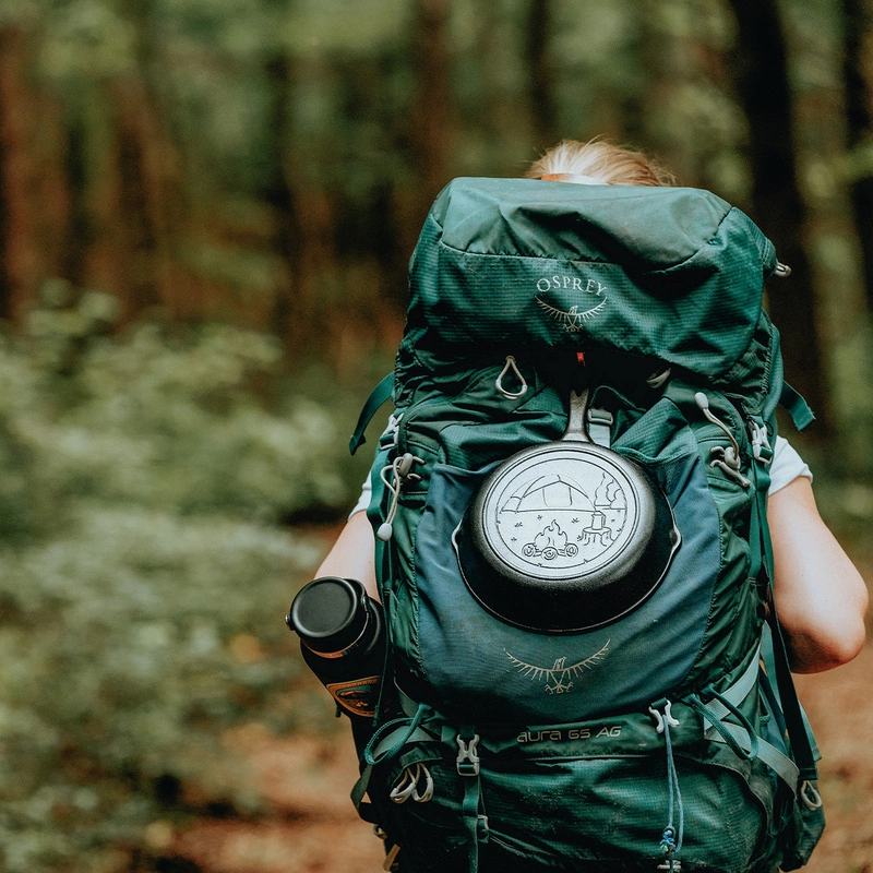 Lodge - Patelnia żeliwna 20 cm TENT Wanderlust