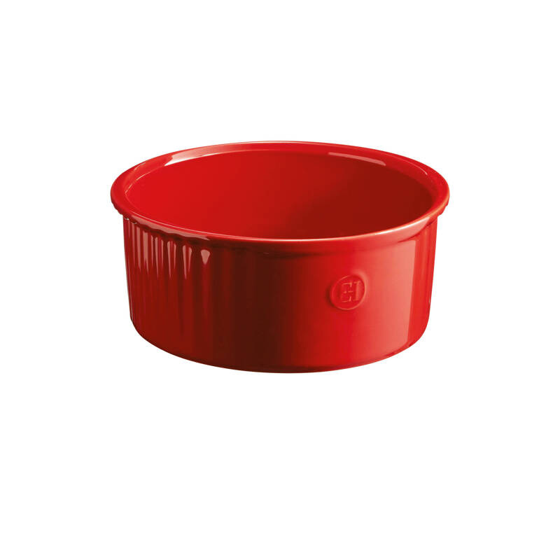 Emile Henry - Naczynie do sufletów - 2,45 L - czerwony