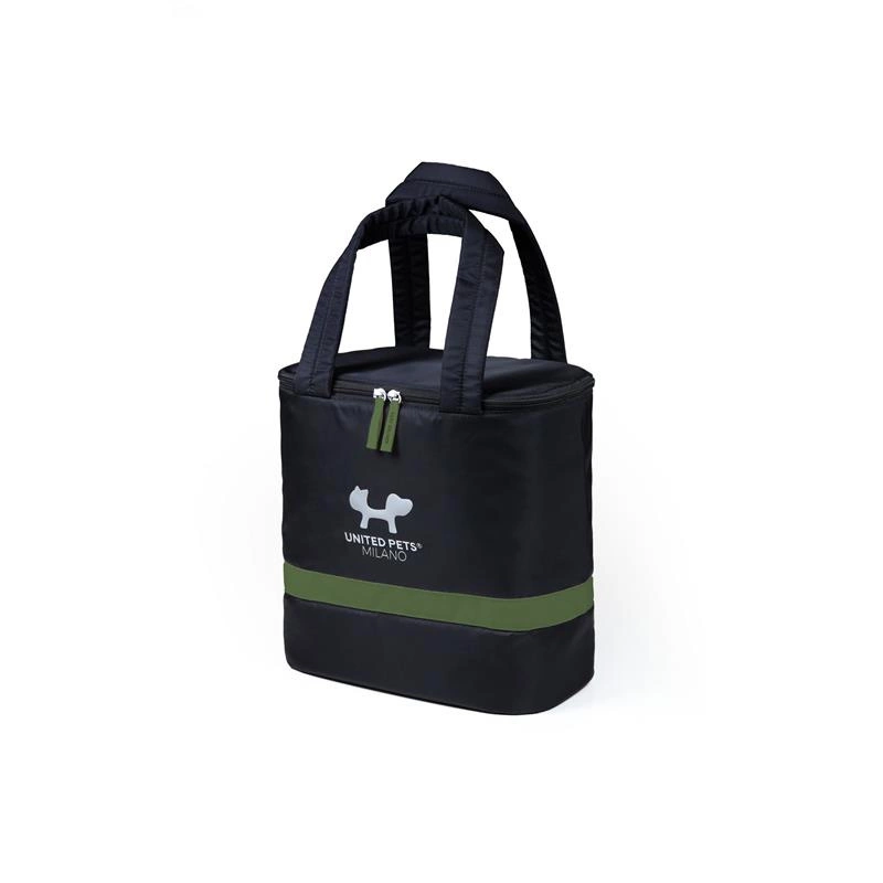 United Pets - Torba podróżna, czarno- zielona