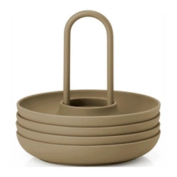 Zone Denmark - Kieliszki do jajek Singles 4 szt. Khaki