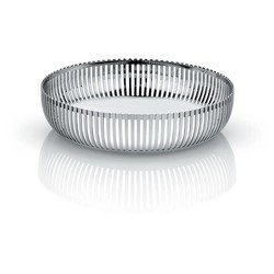 Alessi - koszyk, polerowany; 20 cm