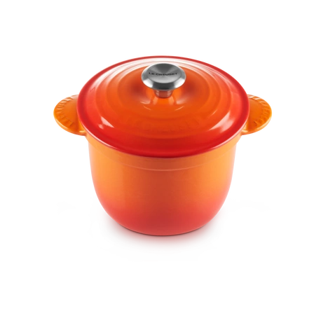 Le Creuset - Cocotte Every garnek żeliwny do ryżu 2 l płomienny