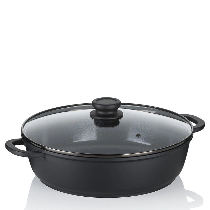 Kela - Naczynie okrągłe 5l +pokrywa szklana Atura