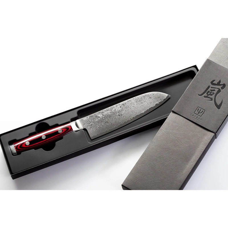 Yaxell - SUPER GOU Nóż Santoku 16,5 cm/ 6,5"