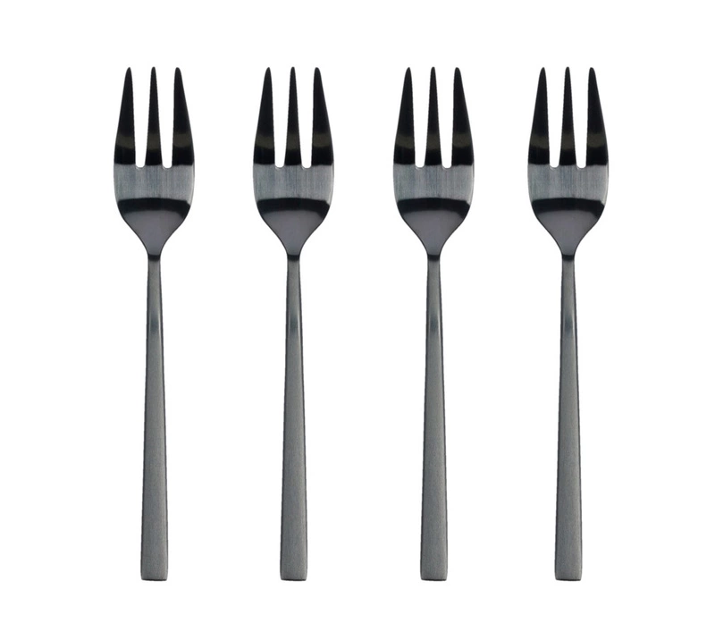 Bitz - Zestaw widelczyków do ciasta 4szt. Black