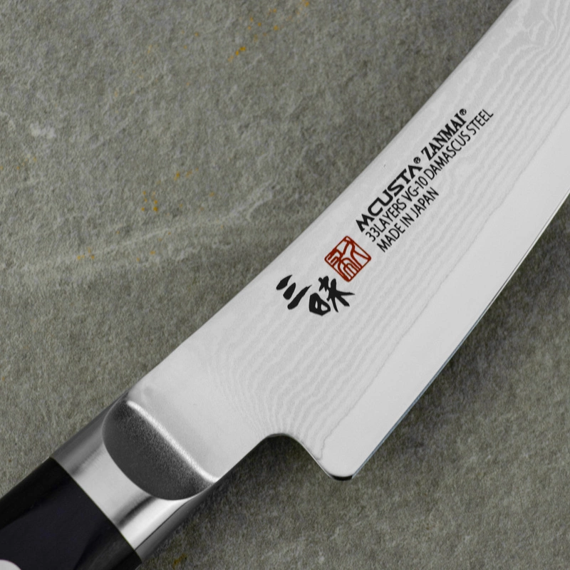 Mcusta Zanmai - Classic Damascus VG-10 Pakka Nóż do wykrawania 16,5cm