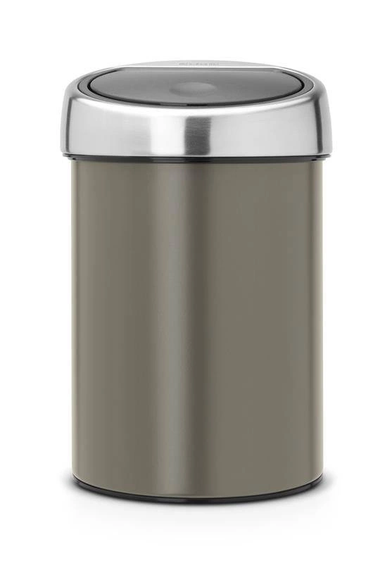 Brabantia - kosz na śmieci Touch Bin  3 L platynowy