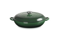 Le Creuset - garnek żeliwny emaliowany Gourmet 30 cm 3,5 l Juniper