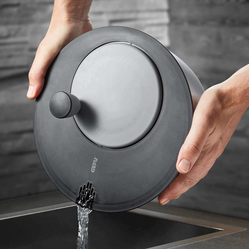 GEFU - wirówka do sałaty stalowa ROTARE