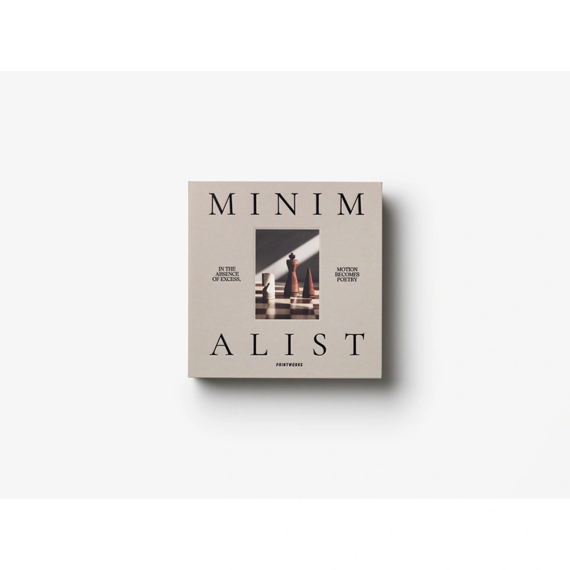 Printworks - Szachy drewniane - minimalistyczne