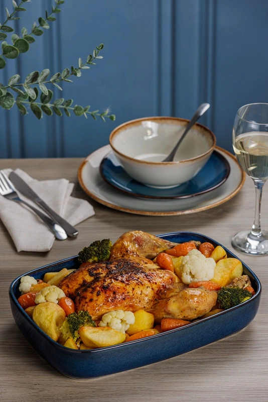 Mason Cash - Naczynie do zapiekania prostokątneMReactiveBlue