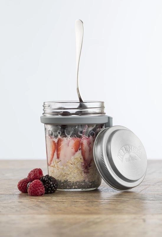 Kilner - Słoik śniadaniowy + łyżka