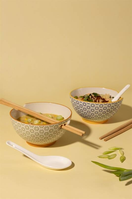 Typhoon - Zestaw 2misek na ryż+pałeczki Crem World Foods