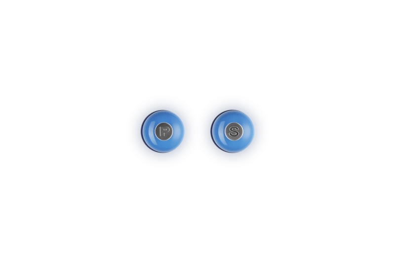 Le Creuset - zestaw młynków do soli i pieprzu 12,5 cm azure