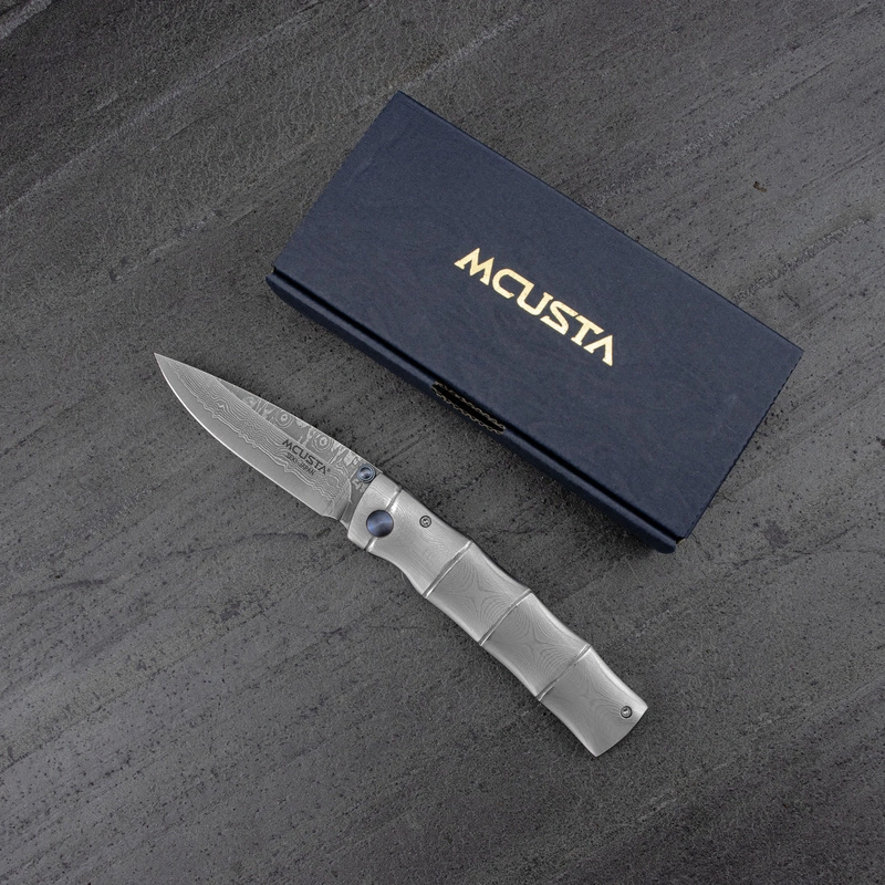 Mcusta - Shinra Take Damascus VG-10 6,5 cm