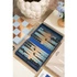 Printworks - Backgammon - granatowe/miedziane