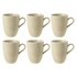 Seltmann - BEAT COLOR GLAZE Zestaw 6 kubków z uchwytem 350 ml