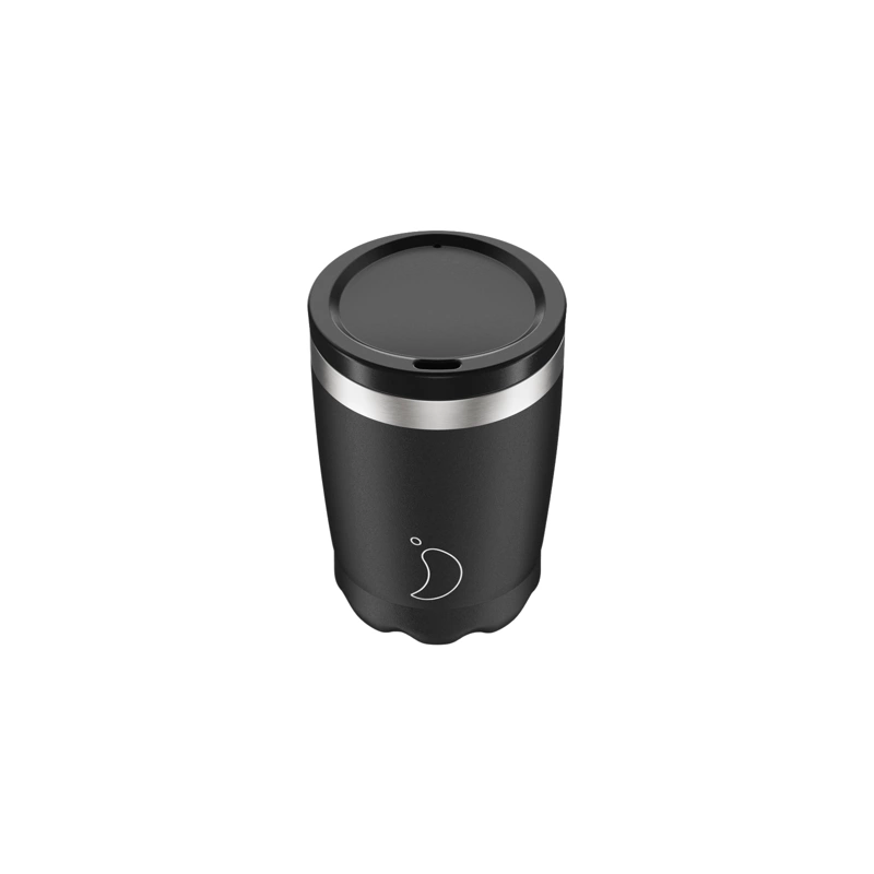 Chilly's Bottles - Kubek do kawy Chilly's Seria Monochrome 340ml Monochrome Black