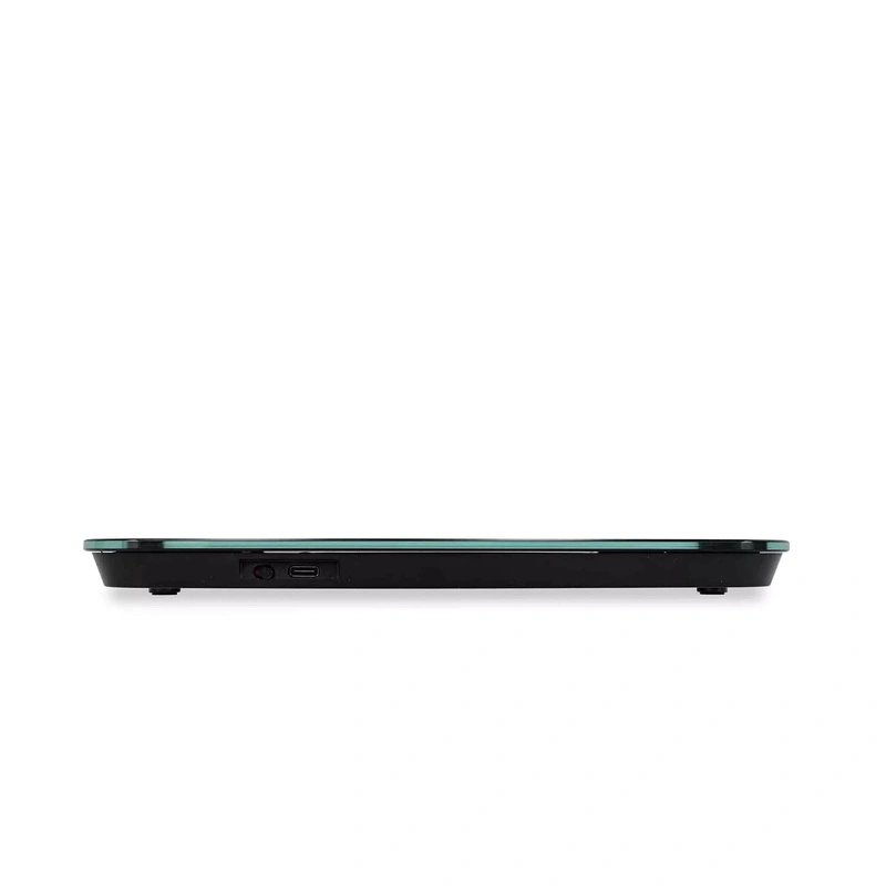 ADE - waga kuchenna ładowana przez USB, do 15 kg, 17 x 23 cm, czarna