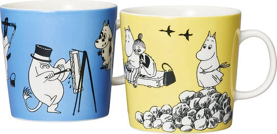 Arabia - Moomin Muminki kubek 400 ml żółty