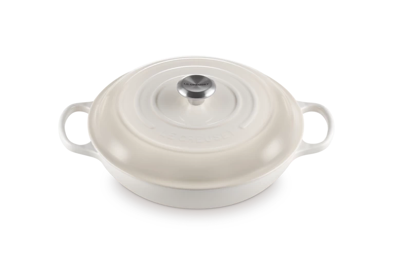 Le Creuset - garnek gourmet profesjonalny 30 cm 3,5 l meringue