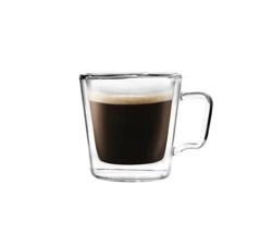 Vialli Design - Zestaw 2 filiżanek do espresso z podwójną ścianką Diva 80 ml