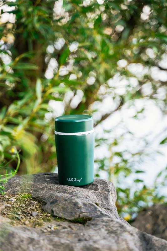 Vialli Design - Termos obiadowy 500ml FUORI zielony