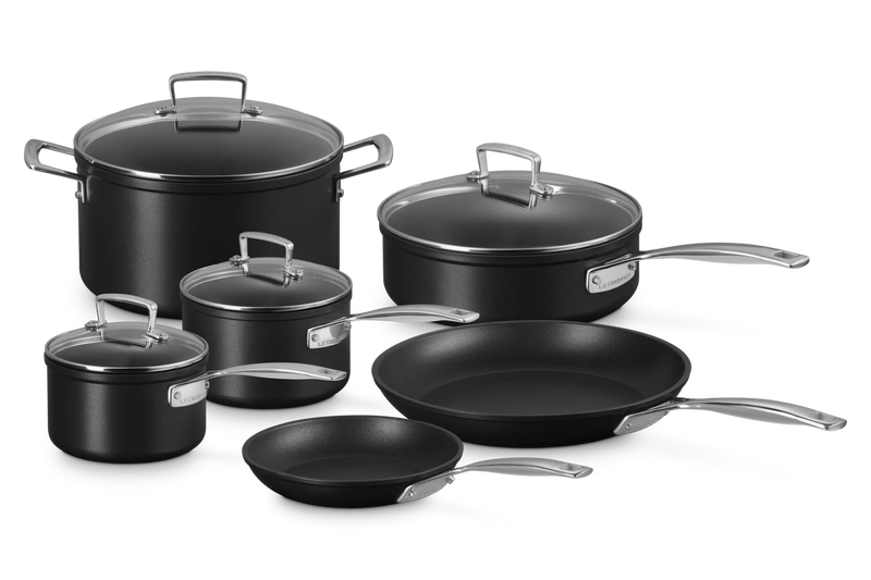 Le Creuset - zestaw garnków i patelni TNS z powłoką nieprzywieralną 6 cz.