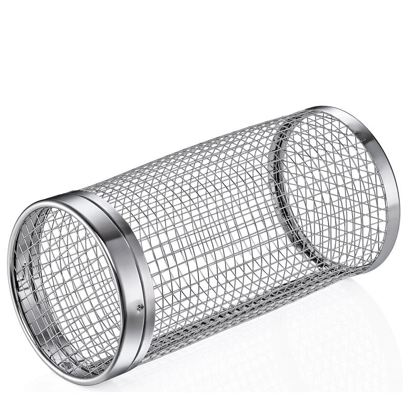 Kuchenprofi - koszyk do grillowania, stal nierdzewna, śred. 10 x 20 cm BBQ