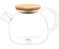 Wilmax - Dzbanek do herbaty 0,95 l, pokrywa bambusowa