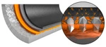 SKK - Patelnia tytanowa Diamant 28 cm/ 2 cm