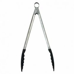 Cuisipro - Silikonowe szczypce czarne 30,5cmczarne