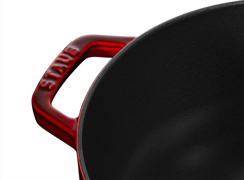 Staub - garnek żeliwny okrągły lilia 3.5 ltr, grenadynowy Special Cocotte