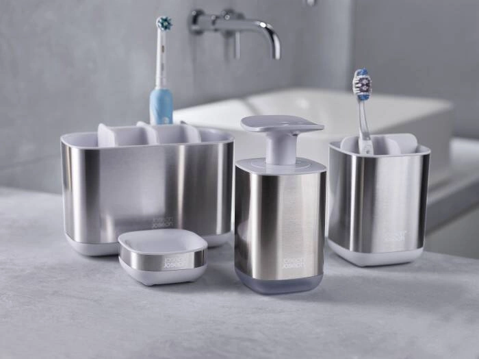 Joseph Joseph - Mydelniczka, biała/srebrna, Slim