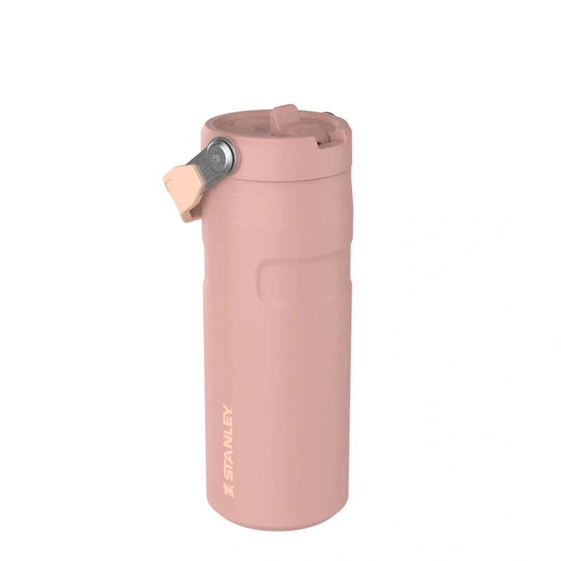 Stanley - butelka IceFlow™ Flip Straw 0.47L Peach Rose