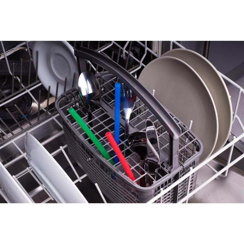 Lurch - silikonowe słomki do napojów, 6 szt., 20 cm