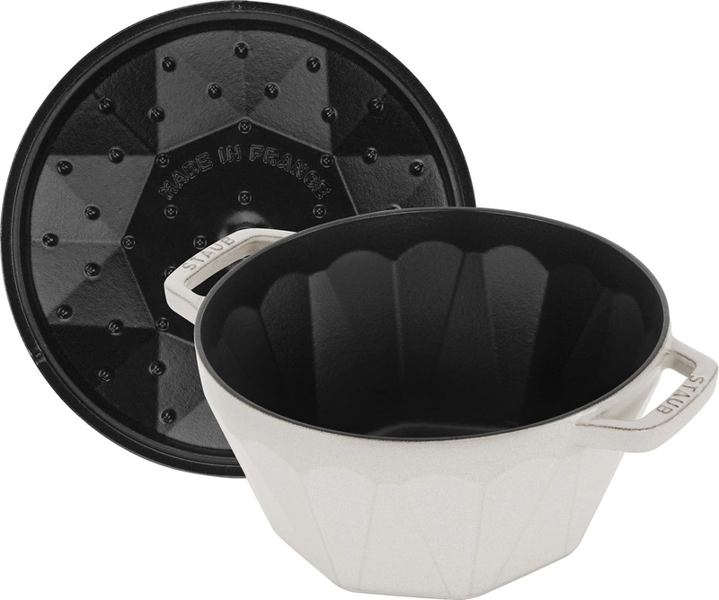 Staub - LA COCOTTE Garnek żeliwny diament 2.8 ltr, truflowy