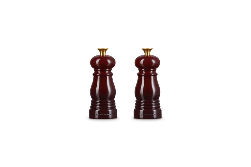 Le Creuset - zestaw młynków do soli i pieprzu 12,5 cm garnet