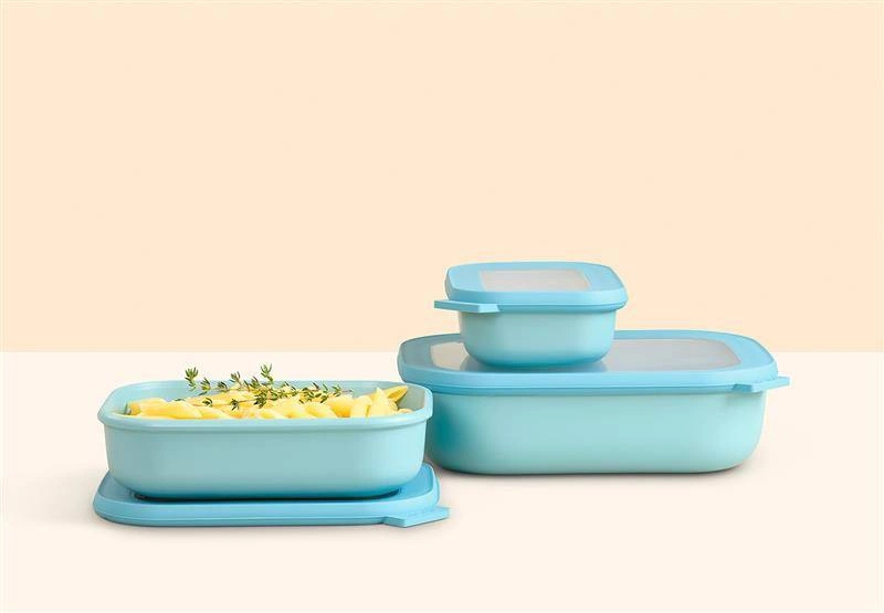 Mepal - Miska Cirqula prostokątna 500ml Nordic Blue