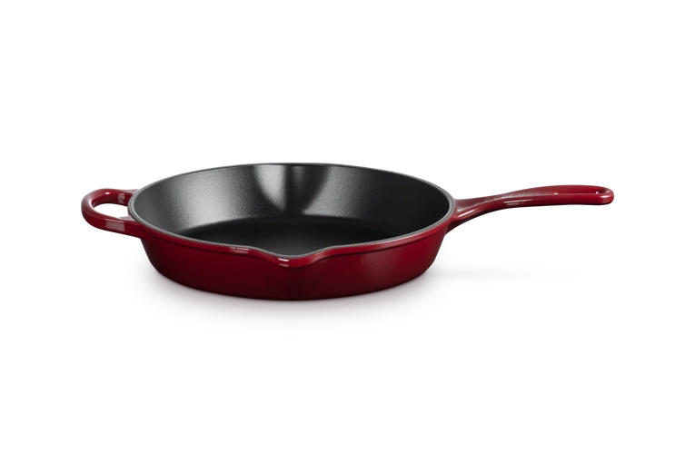 Le Creuset - patelnia żeliwna o smażenia i serwowania 26 cm Garnet